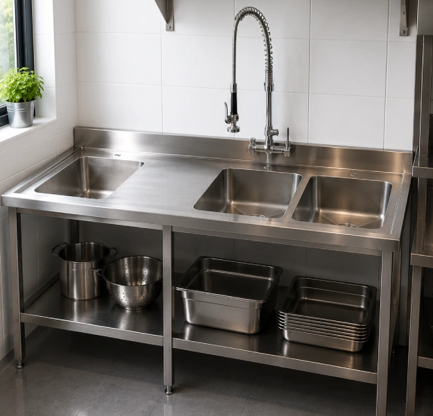 Tampo em Inox Sob Medida — J Inox Cozinhas